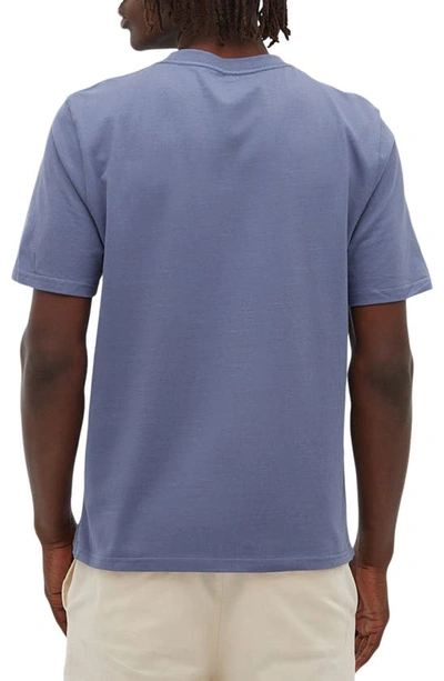 Shop Bench Lomax Lightweight Cotton T-shirt In Flint Stone