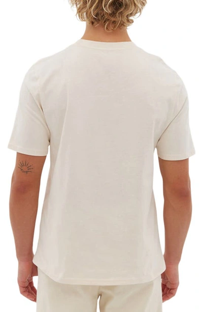 Shop Bench Lomax Lightweight Cotton T-shirt In White Asparagus