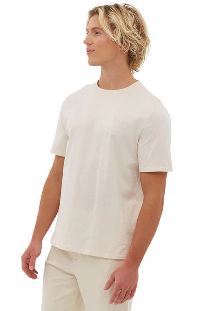 Shop Bench Lomax Lightweight Cotton T-shirt In White Asparagus