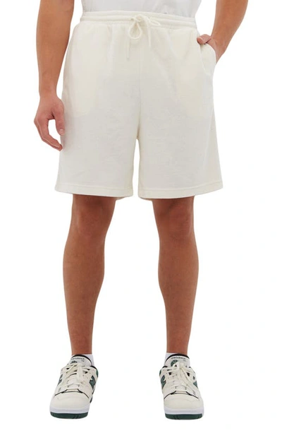 Shop Bench Firbeck Terry Shorts In Marshmallow