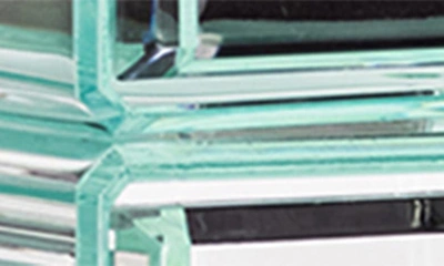 Sorbus Black Clear Makeup & Jewelry Storage Case In Teal