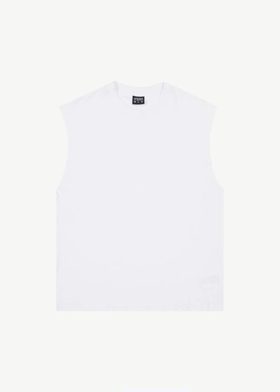 Shop Afends Hemp Sleeveless T-shirt In White