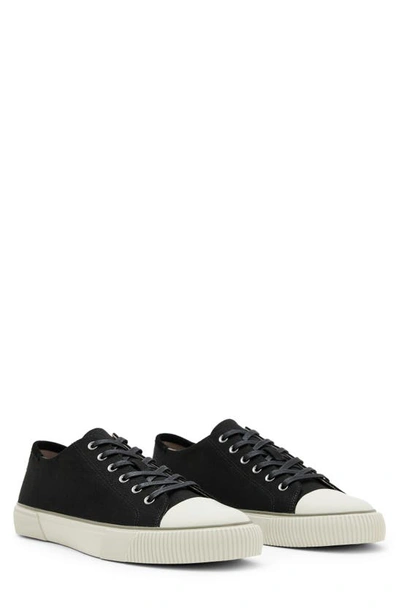 Allsaints Dillon Low Top Sneaker In Black