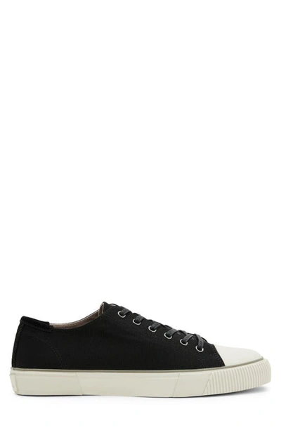 Allsaints Dillon Low Top Sneaker In Black
