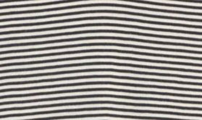 Rag & Bone Michal Knit Striped Midi Muscle Dress In Navymult