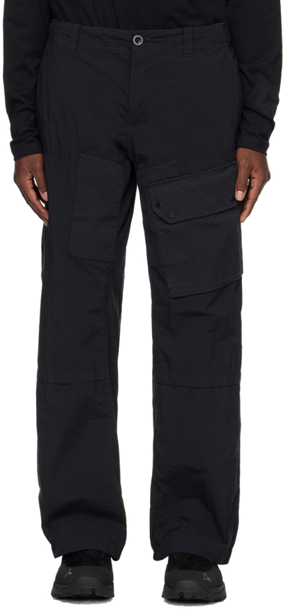 Shop Ten C Black Tasconato Cargo Pants In 999 Black