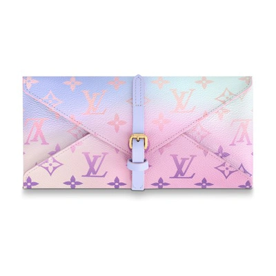 Shop Louis Vuitton Straws And Pouch In Multicolor