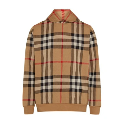 Shop Burberry Ferryton Hooded Sweatshirt In Archive_beige_ip_chk