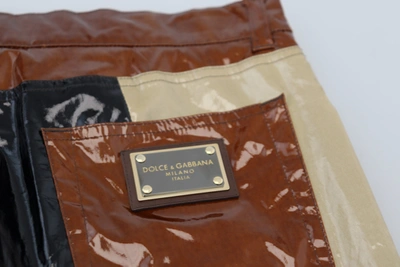 Shop Dolce & Gabbana Elegant Shining Denim Silk Blend Men's Jeans In Multicolor