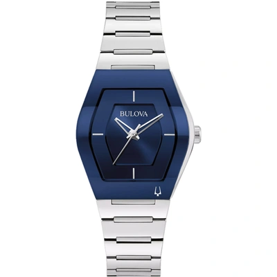 Shop Bulova Women's Blue Dial Watch