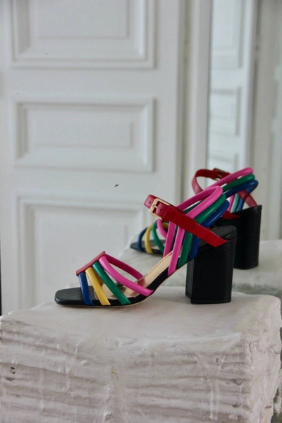 Shop Laurence Dacade Camila Strappy Sandal In Multi