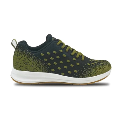 Revere Women's Haiti Lace Up Sneaker - Medium Width In Khaki In Green