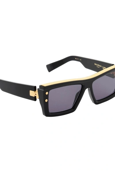 Shop Balmain "b-vii" Sunglasses In Multicolor