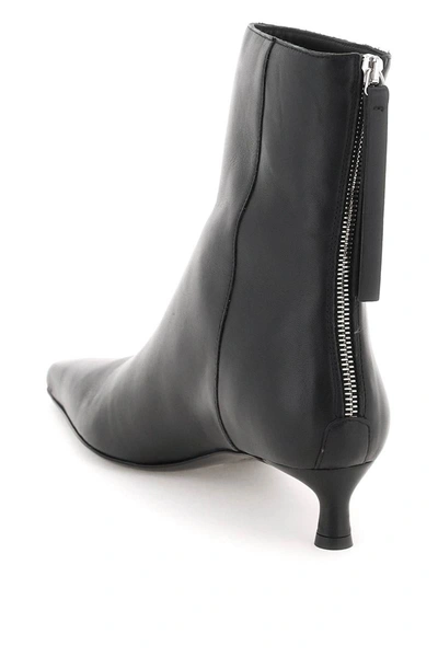 Shop By Malene Birger 'micella' Nappa Leather Ankle Boots In Black