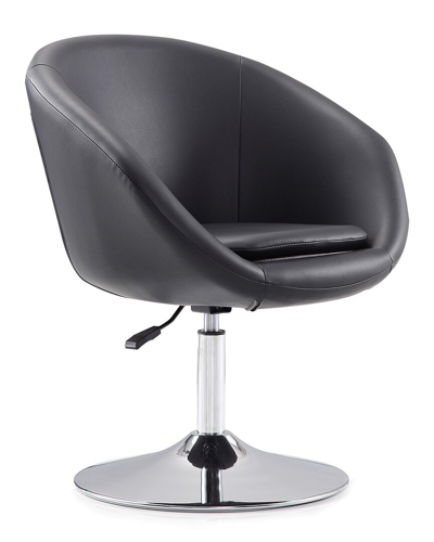 Shop Manhattan Comfort Set Of 2 Hopper Swivel Adjustable Height Chairs