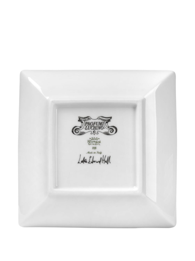 Ginori 1735 Designer Squared Vide Poche Rajathra Palace In White