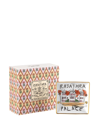 Ginori 1735 Designer Squared Vide Poche Rajathra Palace In White