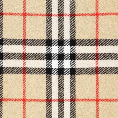 Burberry Beige Vintage Check Shirt Jacket In Multicolour