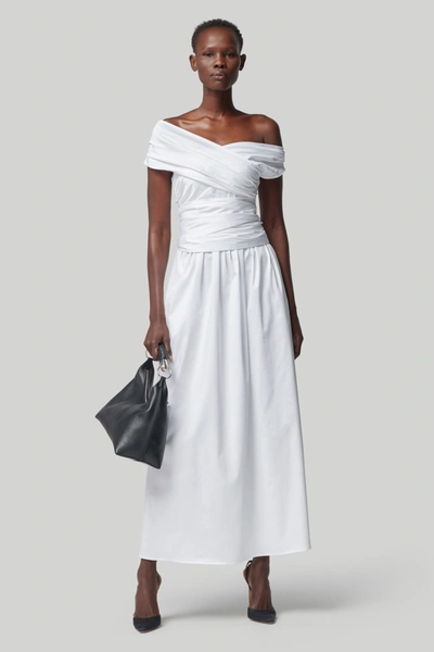 Shop Altuzarra 'corfu' Dress In Optic White