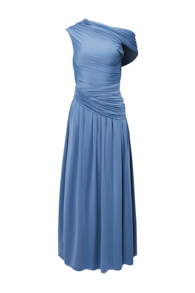 Shop Altuzarra 'delphi' Dress In Amsonia