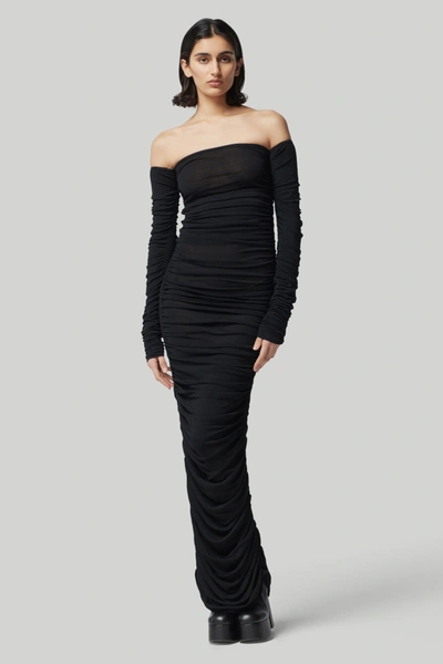 Shop Altuzarra 'trikera' Dress In Black