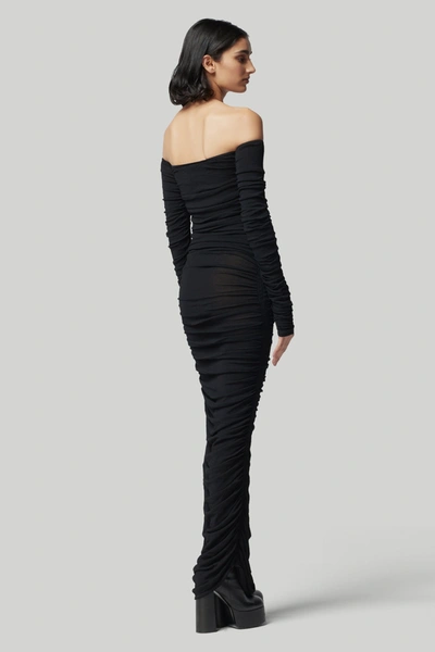 Shop Altuzarra 'trikera' Dress In Black