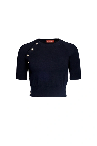 Shop Altuzarra Mini 'minamoto' Sweater In Black