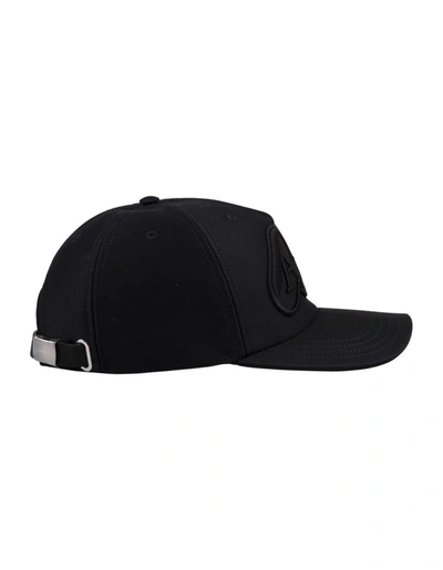 Shop Alexander Mcqueen Seal  Baseball Cap In In Black