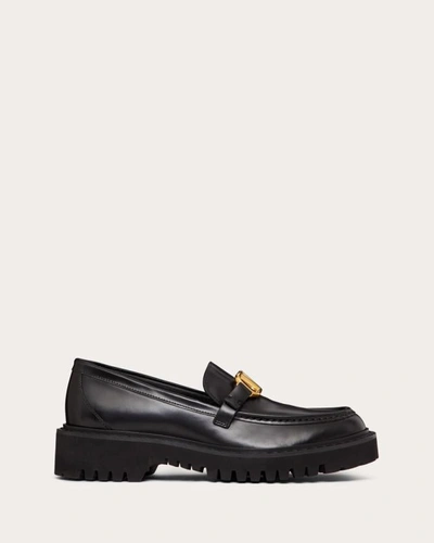 Shop Valentino Garavani Loafers In Black