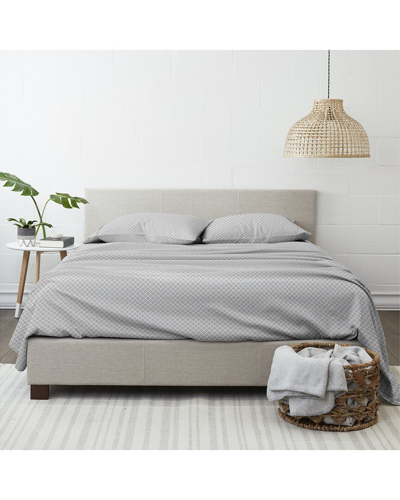 Shop Home Collection Premium Ultra Soft Quadrafoil Pattern 4pc Bed Sheet Set