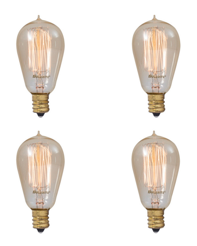 Shop Bulbrite Set Of 4 Incandescent Nostalgic Bulbs