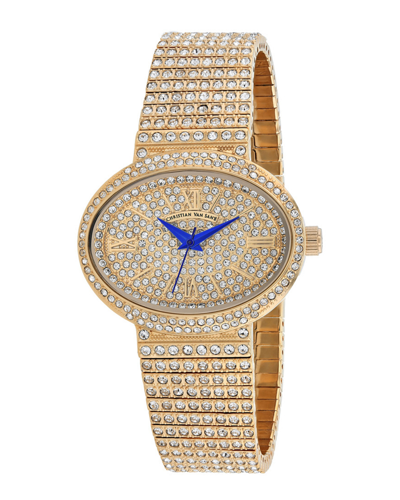 Christian Van Sant Women's Rose Gold Dial Watch In Multi
