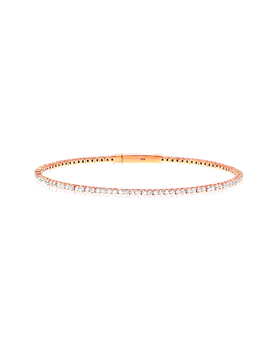 Shop Diana M. Fine Jewelry 18k Rose Gold 1.61 Ct. Tw. Diamond Bracelet