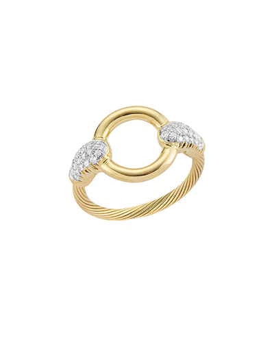 I. Reiss 14k 0.25 Ct. Tw Diamond Wire Ring