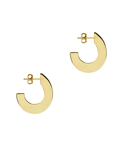 Shop Argento Vivo 18k Over Silver Hoops