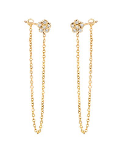 Shop Ariana Rabbani 14k 0.07 Ct. Tw. Diamond Earrings