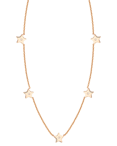 Shop Ariana Rabbani 14k Rose Gold Star 0.05 Ct. Tw. Diamond Necklace