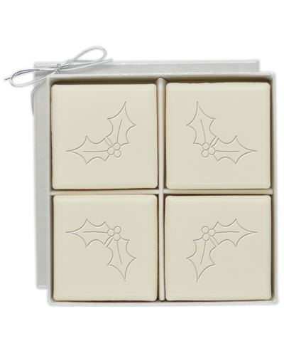 Carved Solutions Holly 4pc Soap Set