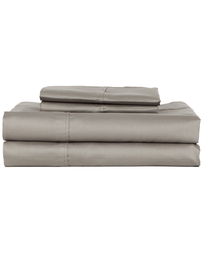 Castle Hill London 410 Thread Count Solid Sateen 4pc Sheet Set