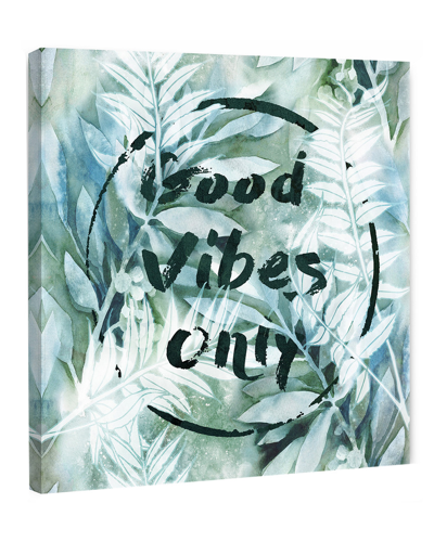 Shop Marmont Hill Good Vibes Only Vi Painting Print On Wrapped Canvas