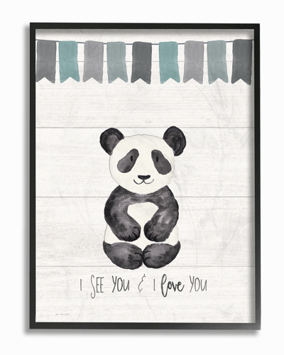 Stupell I See You Panda By Jo Moulton Framed Art