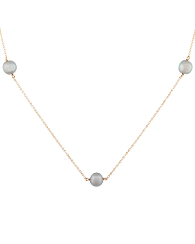 Shop Splendid Pearls 14k 6-7mm Pearl Necklace