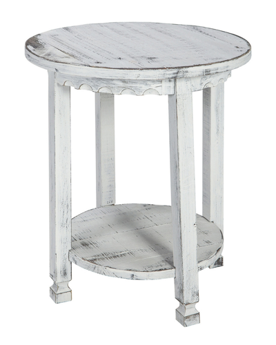 Shop Alaterre Country Cottage Round End Table
