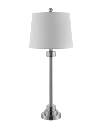 Shop Safavieh Baxter Iron Table Lamp In Metallic