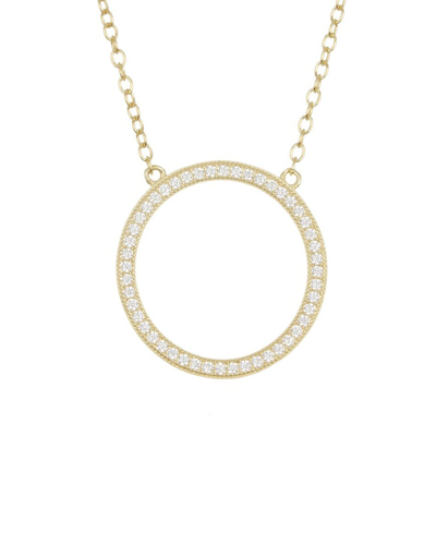 Shop Adornia 14k Over Silver Circular Necklace