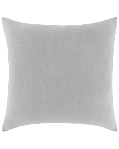 Shop Surya Dawson Light Gray Euro Sham In Grey