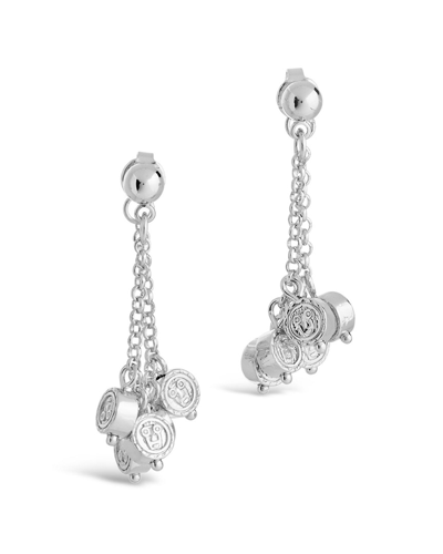 Shop Sterling Forever Medallion Studs