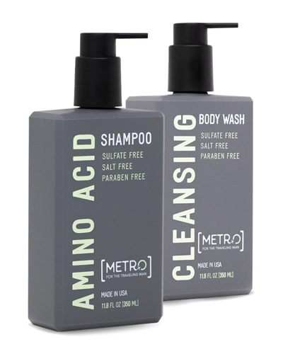 Shop Metro Man 350ml Shampoo & Body Wash Bundle