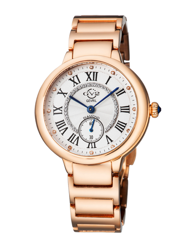 Shop Gv2 Women's Rome Diamond Watch