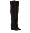 GIANVITO ROSSI ROLLING OVER-THE-KNEE BOOTS,P00185569